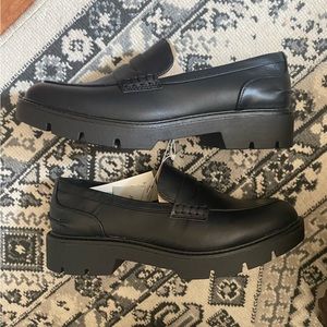 Black loafers for women by A New Day